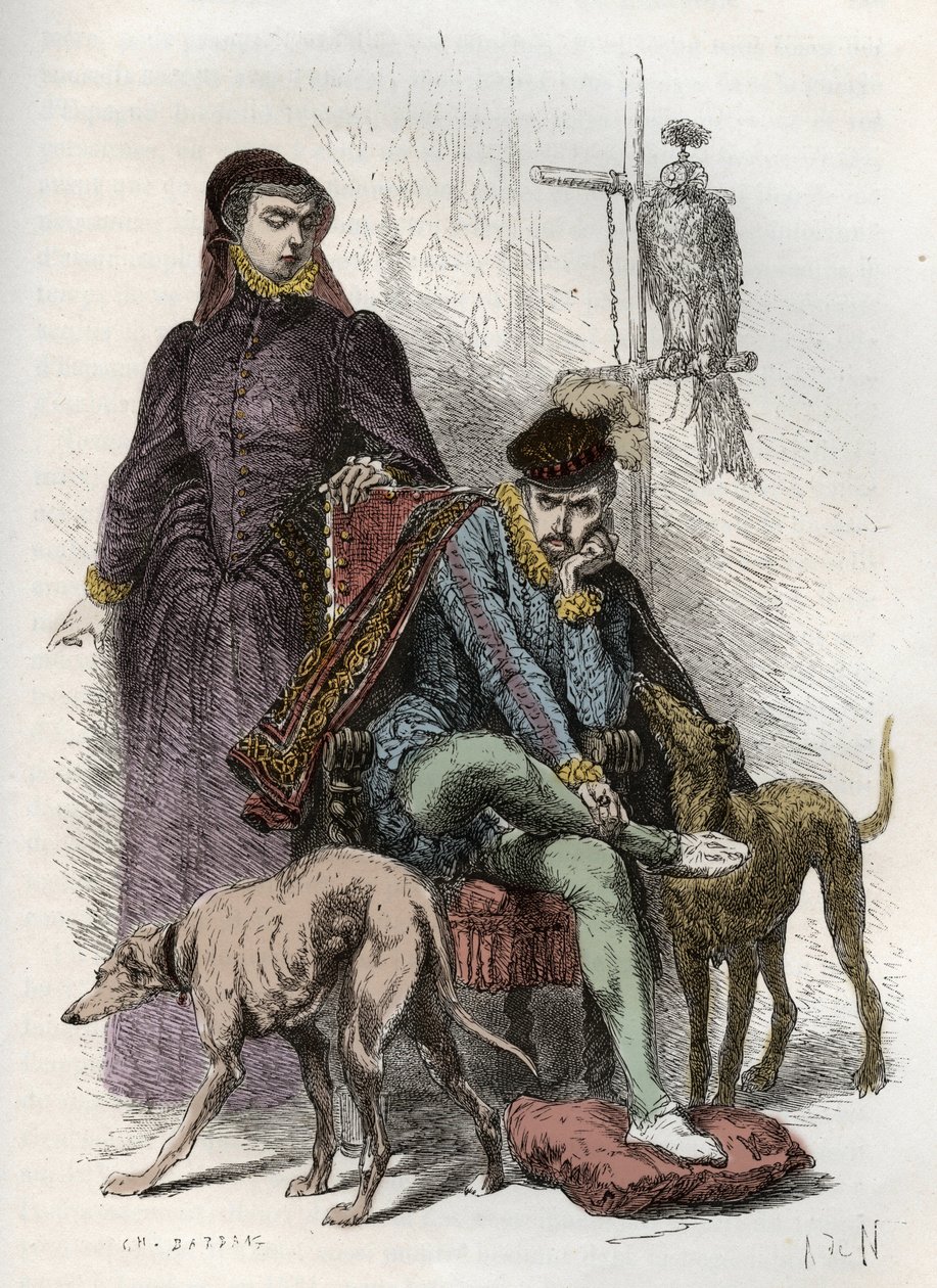 Charles IX ja Catherine de Medici - Caterina de 