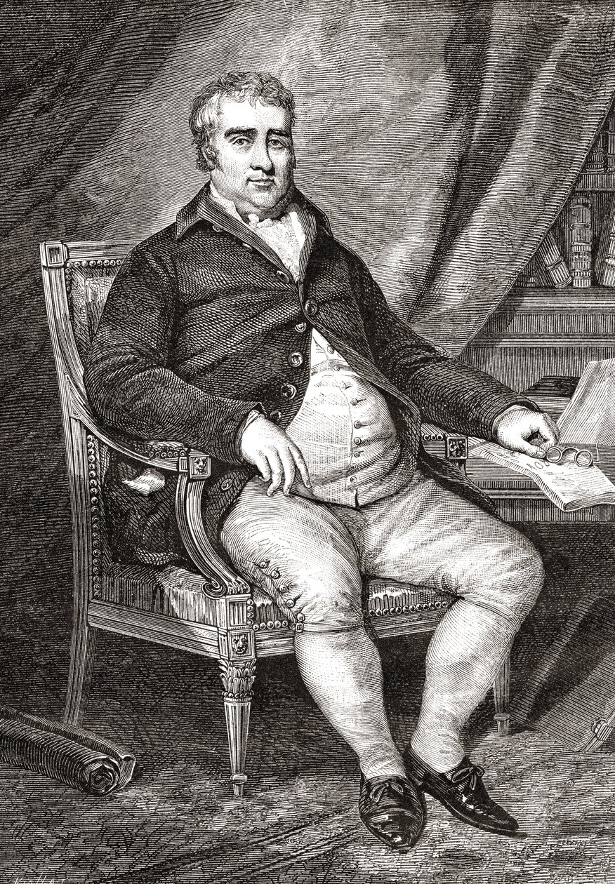 Charles James Fox, Louis Blancin (1811-82) "Histoire de la Revolution Francaisesta" tekijältä French School