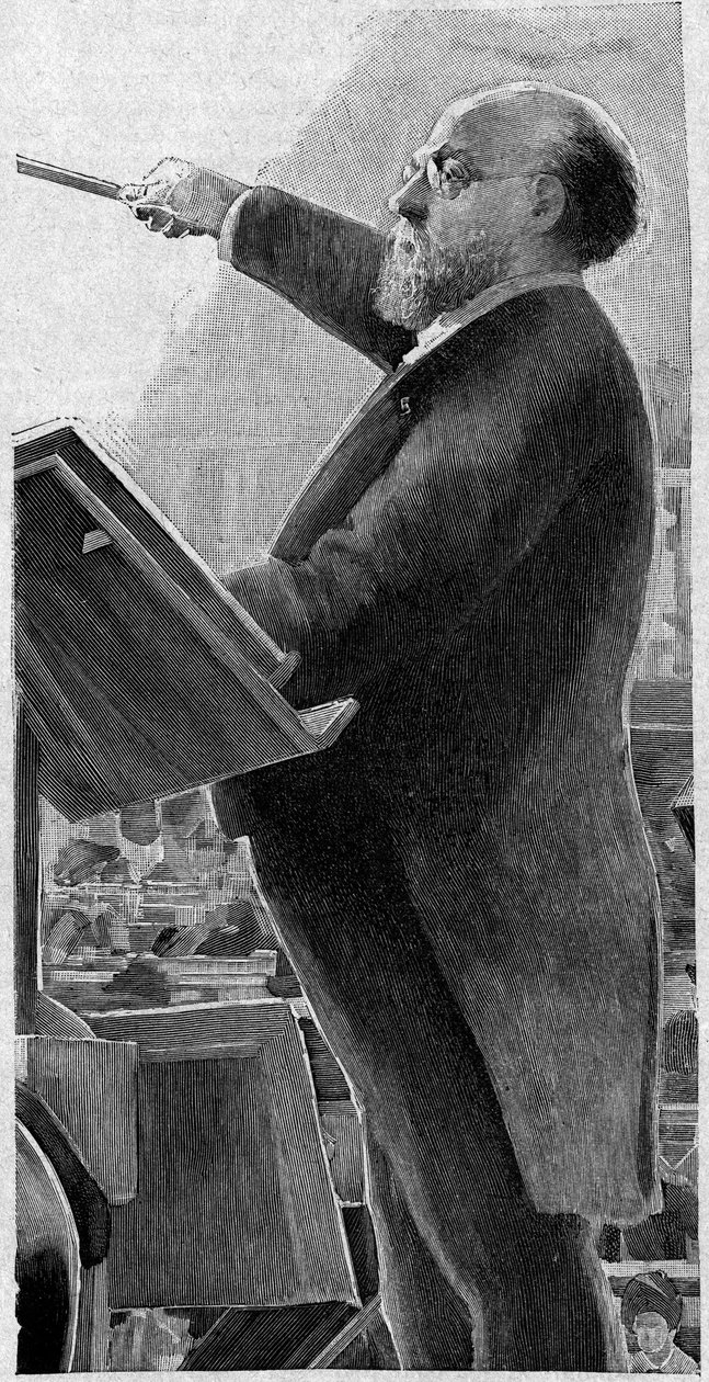 Charles Lamoureux (1834-1899), ranskalainen viulisti, Pariisin oopperan ensimmäinen kapellimestari. tekijältä French School