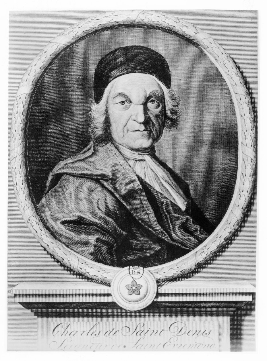 Charles de Saint-Évremond (kaiverrus) tekijältä French School