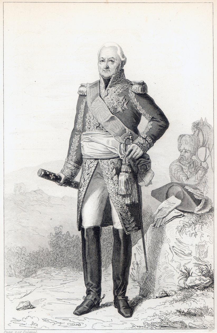Charles du Houx de Viomenil (1734-1827), markiisi de Viomenil tekijältä French School