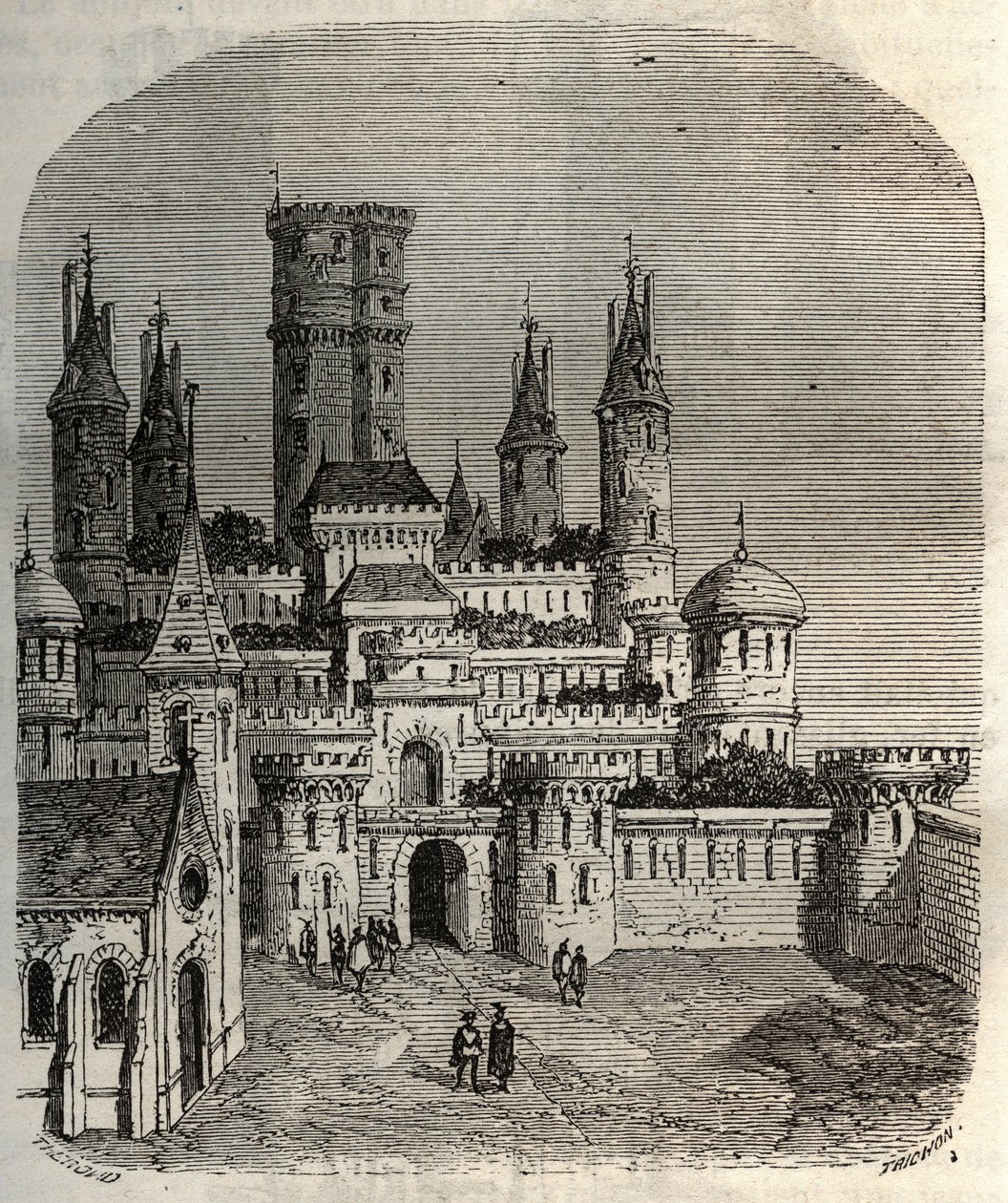 Chateau de Montlhery - linnake Montlheryn kunnassa, muinaisessa Hurepoix