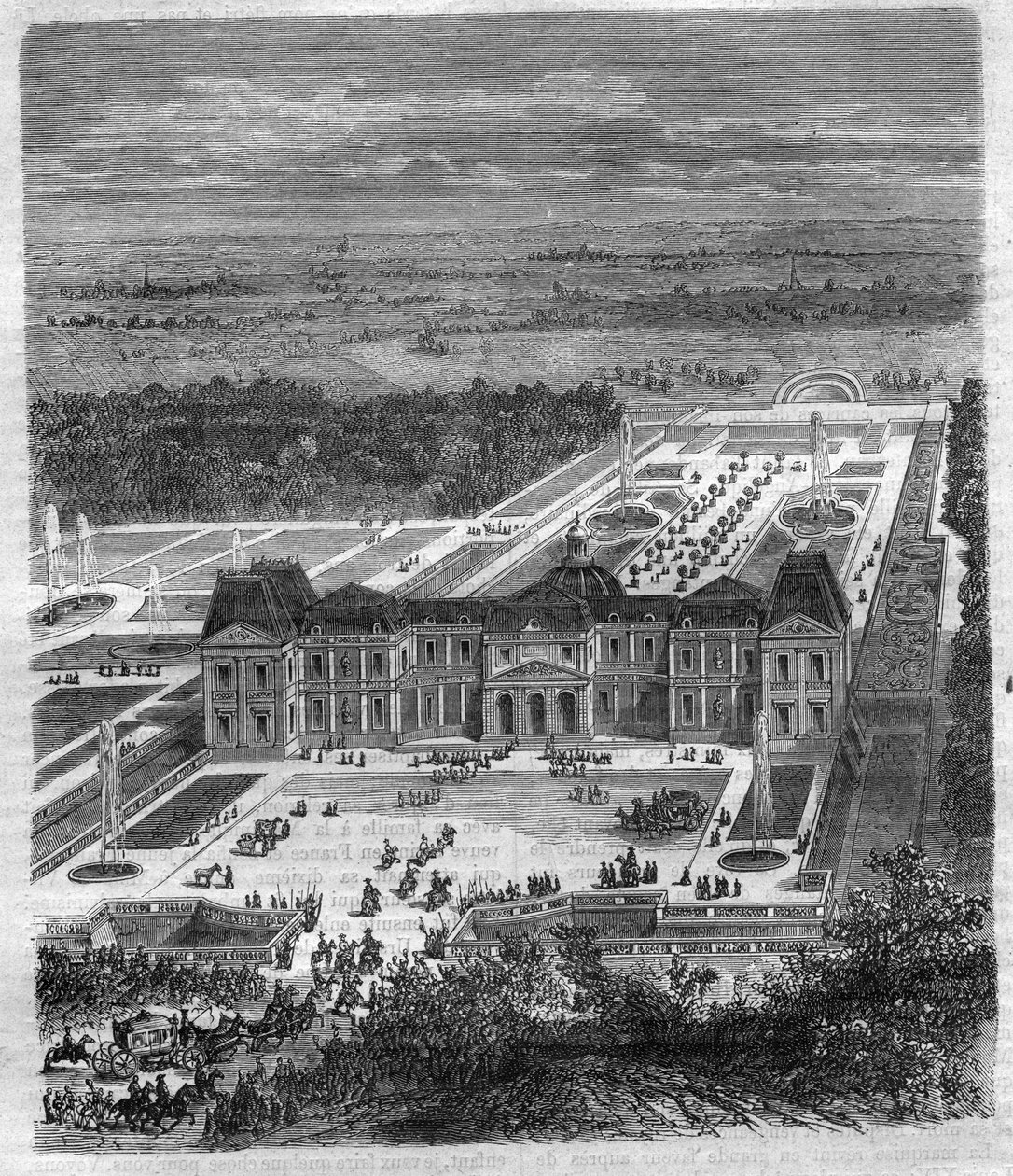 Chateau de Vaux Le Vicomte (Vaux-Le-Vicomte) Nicolas Fouquet