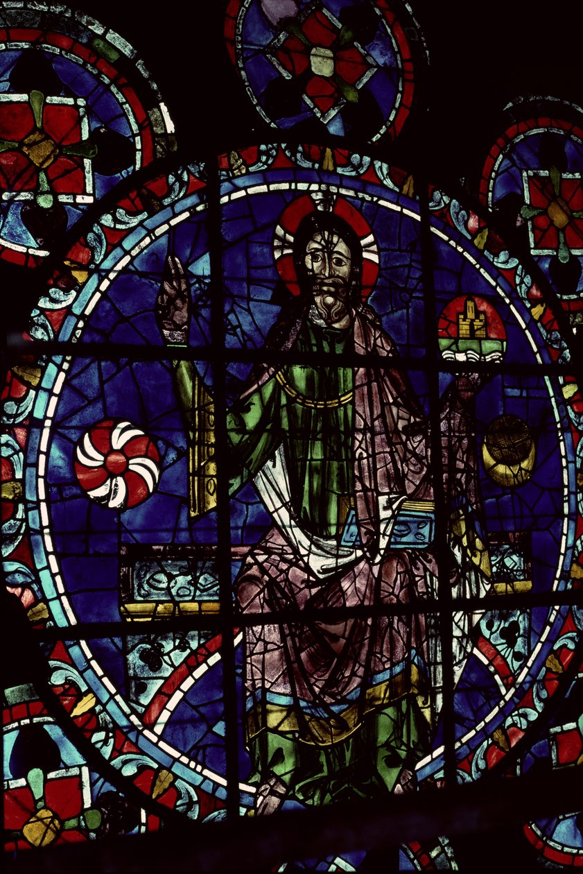 Kristus Logoksena, 1200-luku tekijältä French School