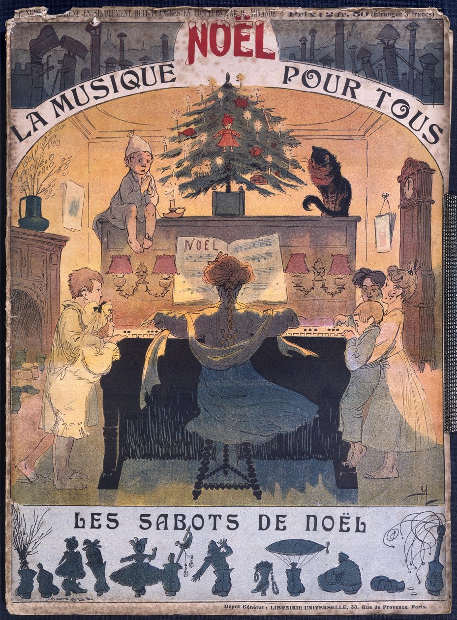 Christmas Clogs, pisteet joululauluja, n. 1900-10 tekijältä French School