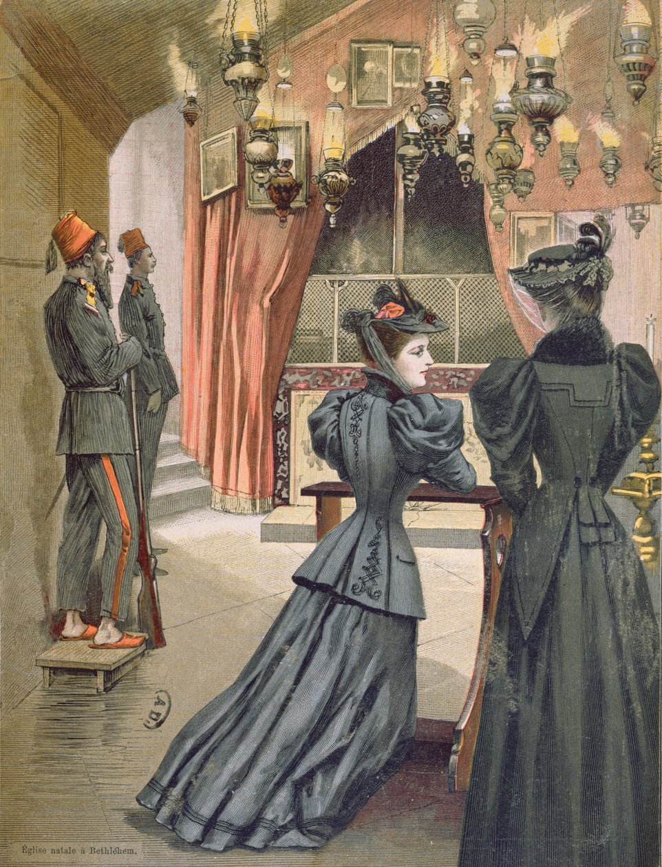 Syntymäkirkko, Betlehem, 1894 tekijältä French School