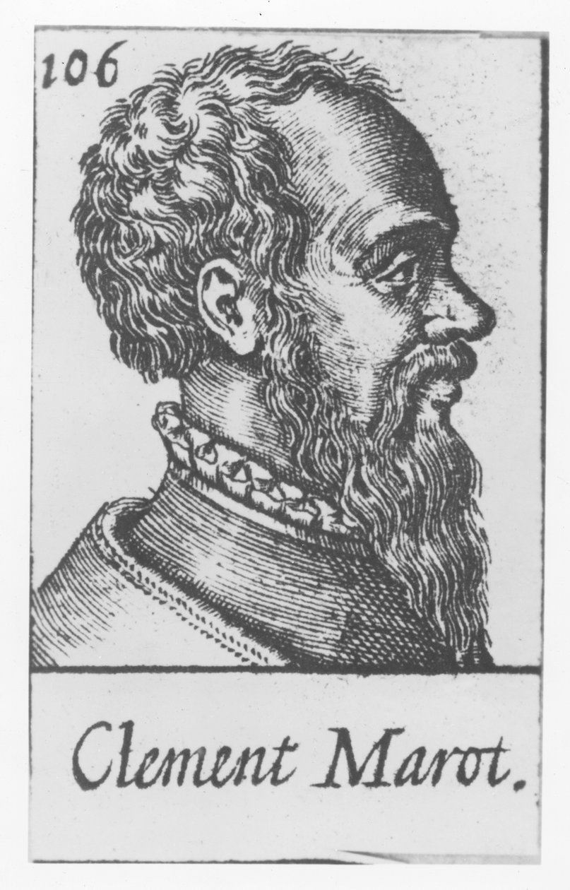 Clement Marot (kaiverrus) tekijältä French School