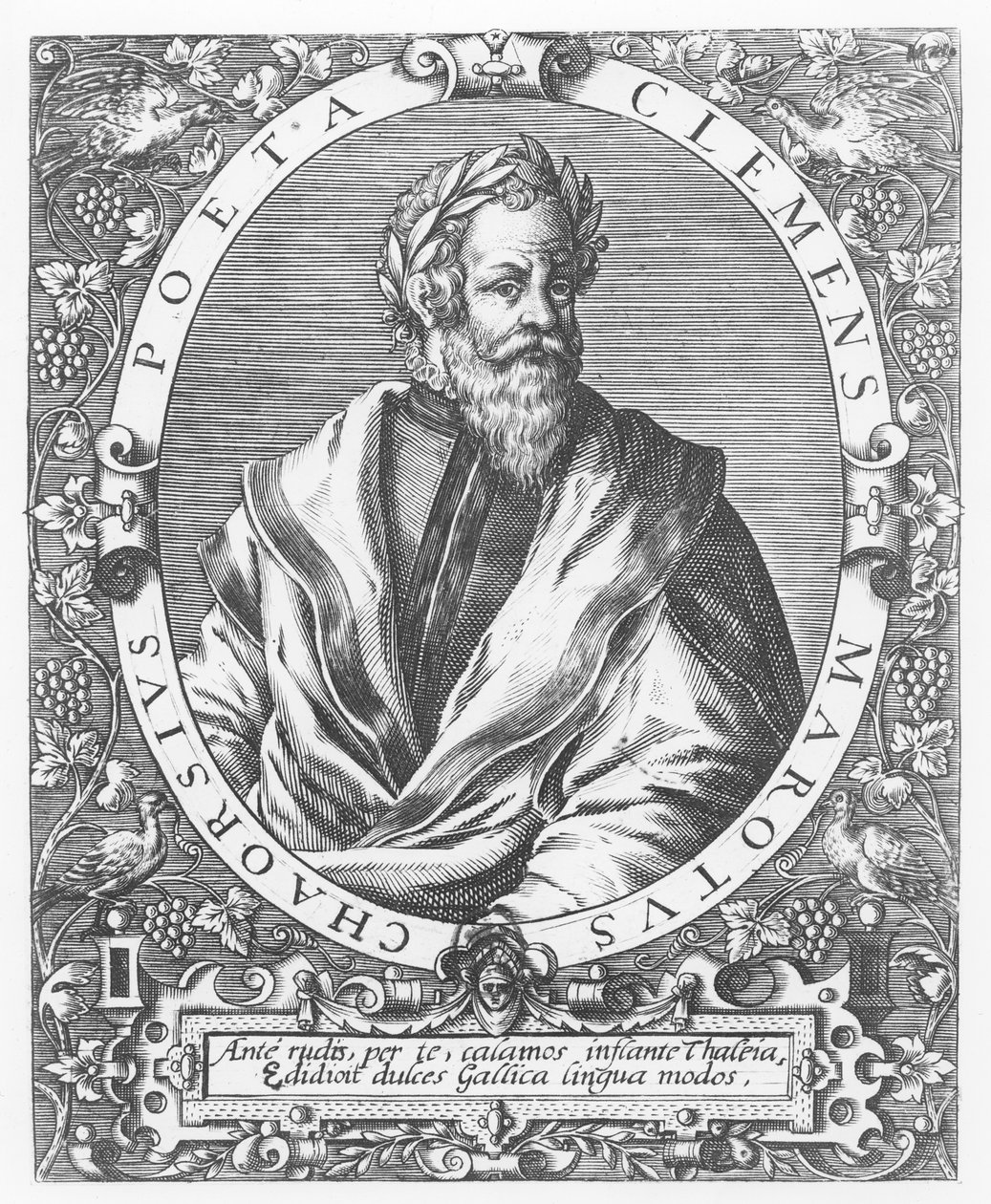 Clement Marot (kaiverrus) tekijältä French School