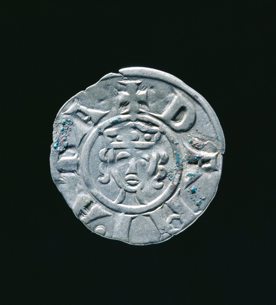 John of Briennen kolikko (n. 1170-1237) tekijältä French School