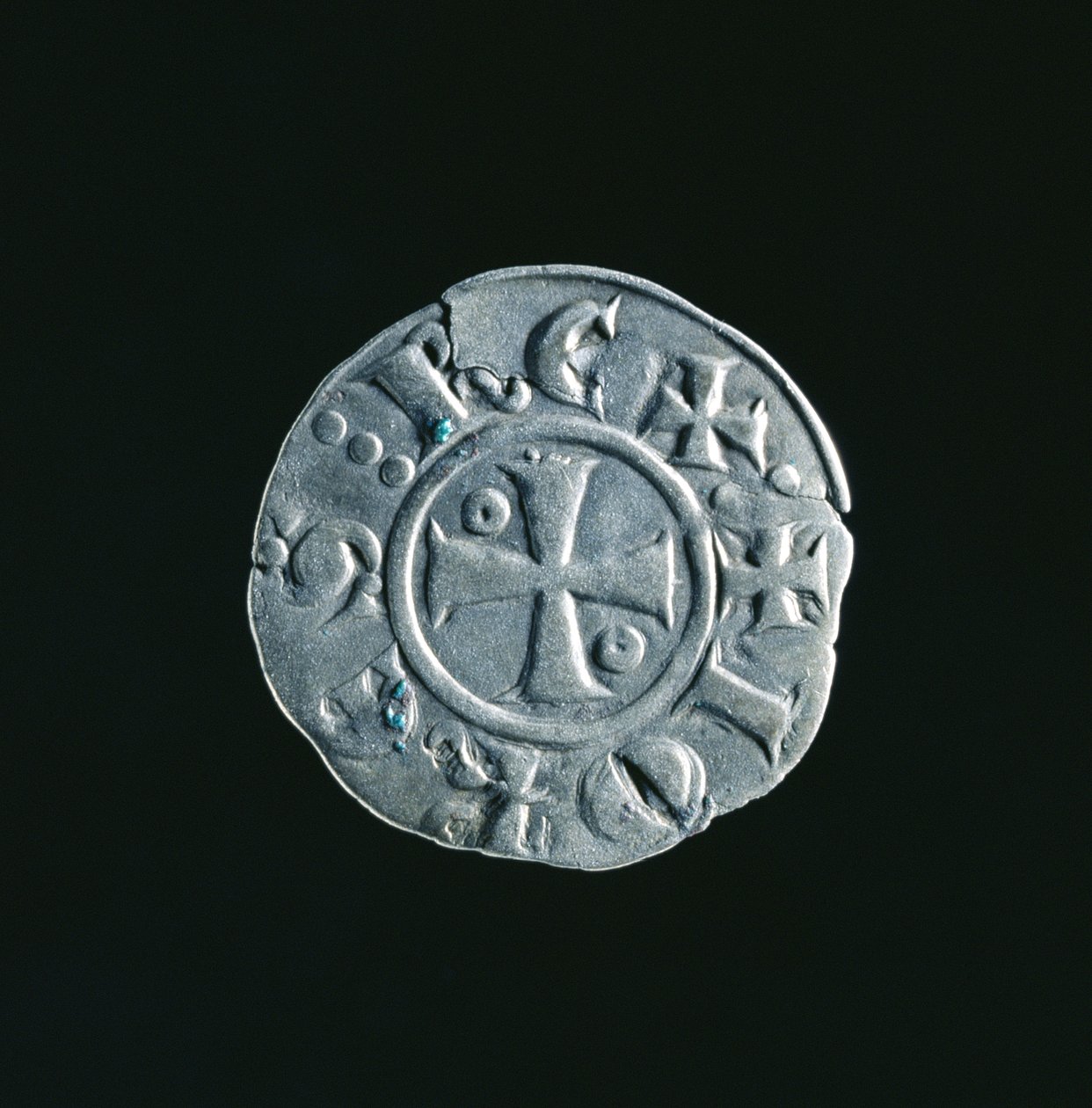 John of Briennen kolikko (n. 1170-1237) tekijältä French School
