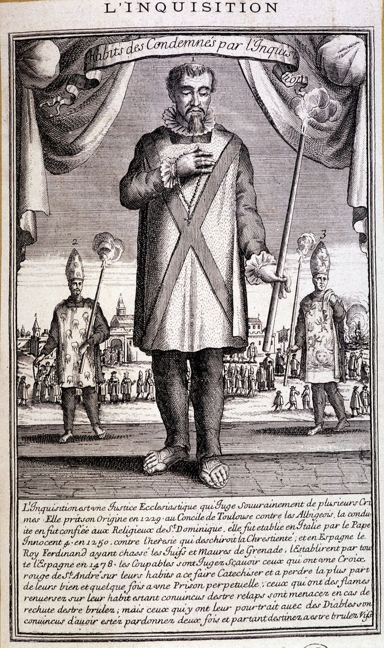 Inkvisition tuomitsema Espanja 1700-luvulla tekijältä French School