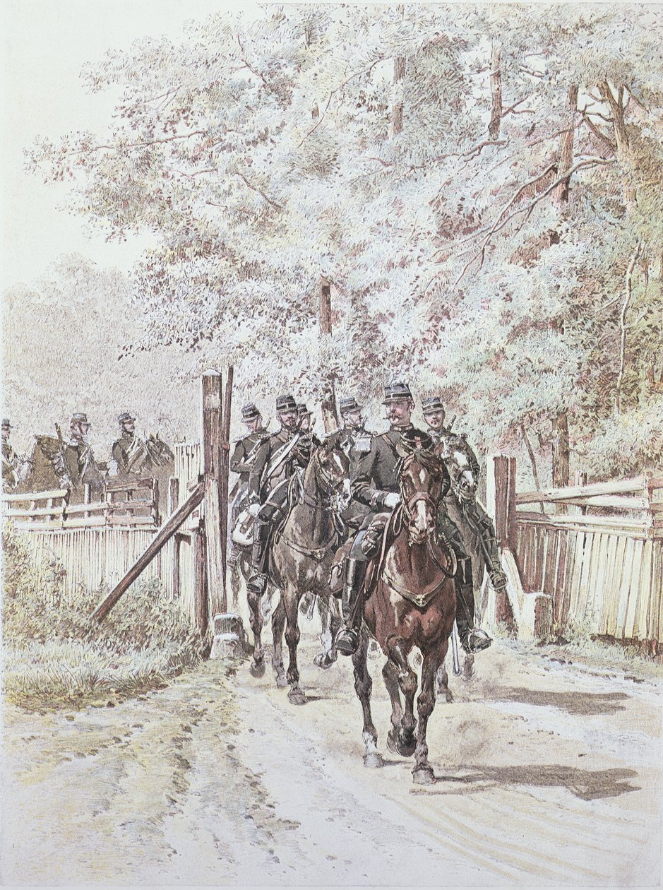 Maan santarmi, n. 1887 tekijältä French School