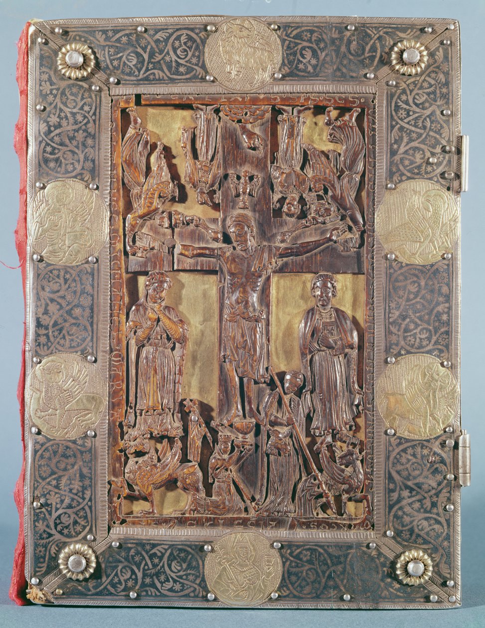 Pyhän Elisabetin psalterin kansi tekijältä French School