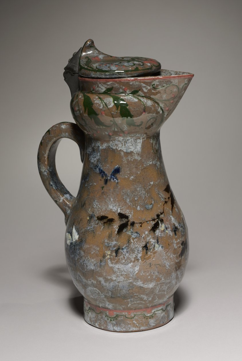 Katettu Ewer, valmistettu Havilandin tehtaalla Auteuilissa, Ranskassa, koristeltu Charles Midoux, 1878-1882 tekijältä French School