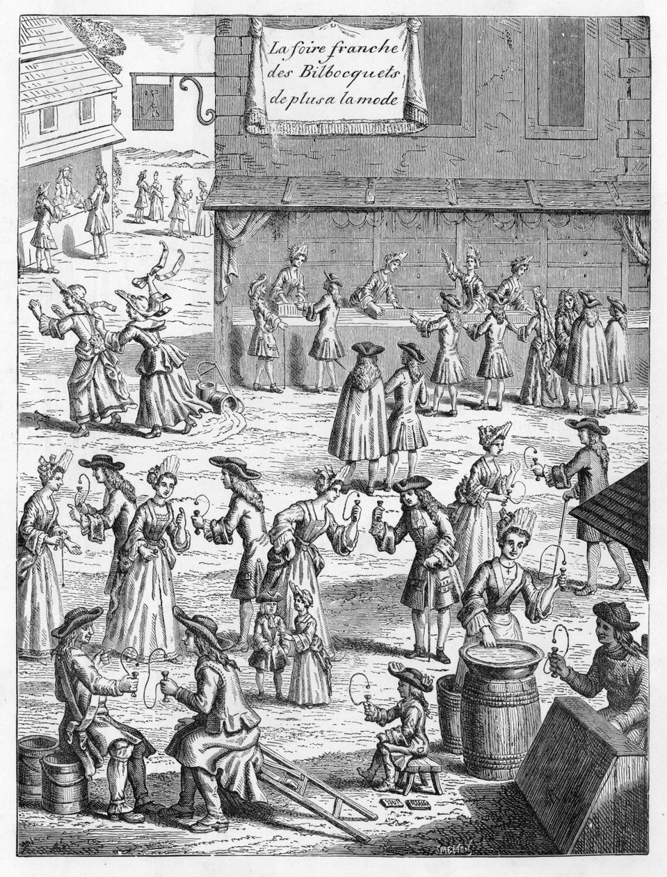Cup- ja pallomessut, 1600-luvun loppu tekijältä French School