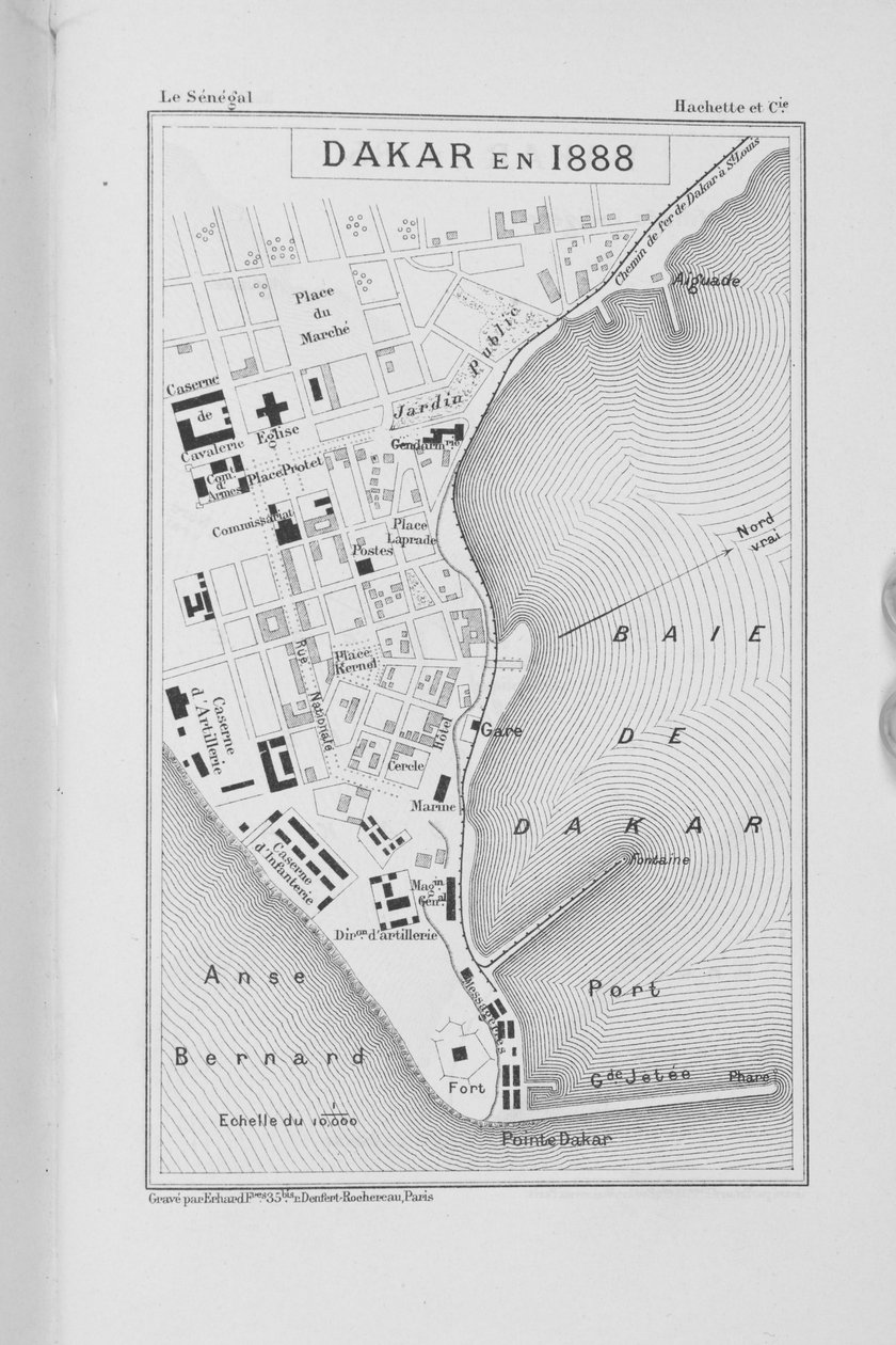 Dakar vuonna 1888 tekijältä French School