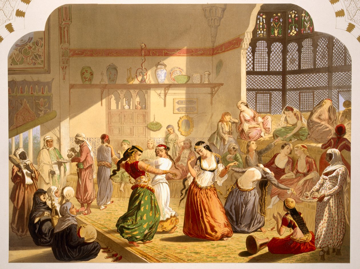 Tanssiseremonia Kairossa, 1860 tekijältä French School