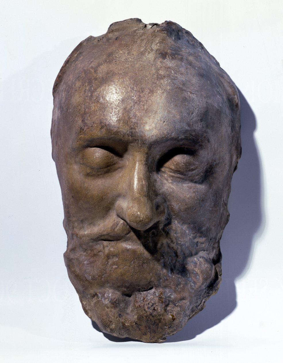 Ranskan kuninkaan Henri IV:n (1553-1610) kuolemanaamio (vaha) tekijältä French School