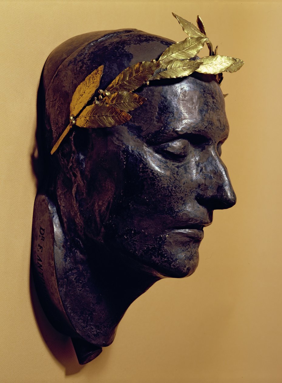 Napoleon Bonaparten (1769-1821) kuolemanaamio tekijältä French School