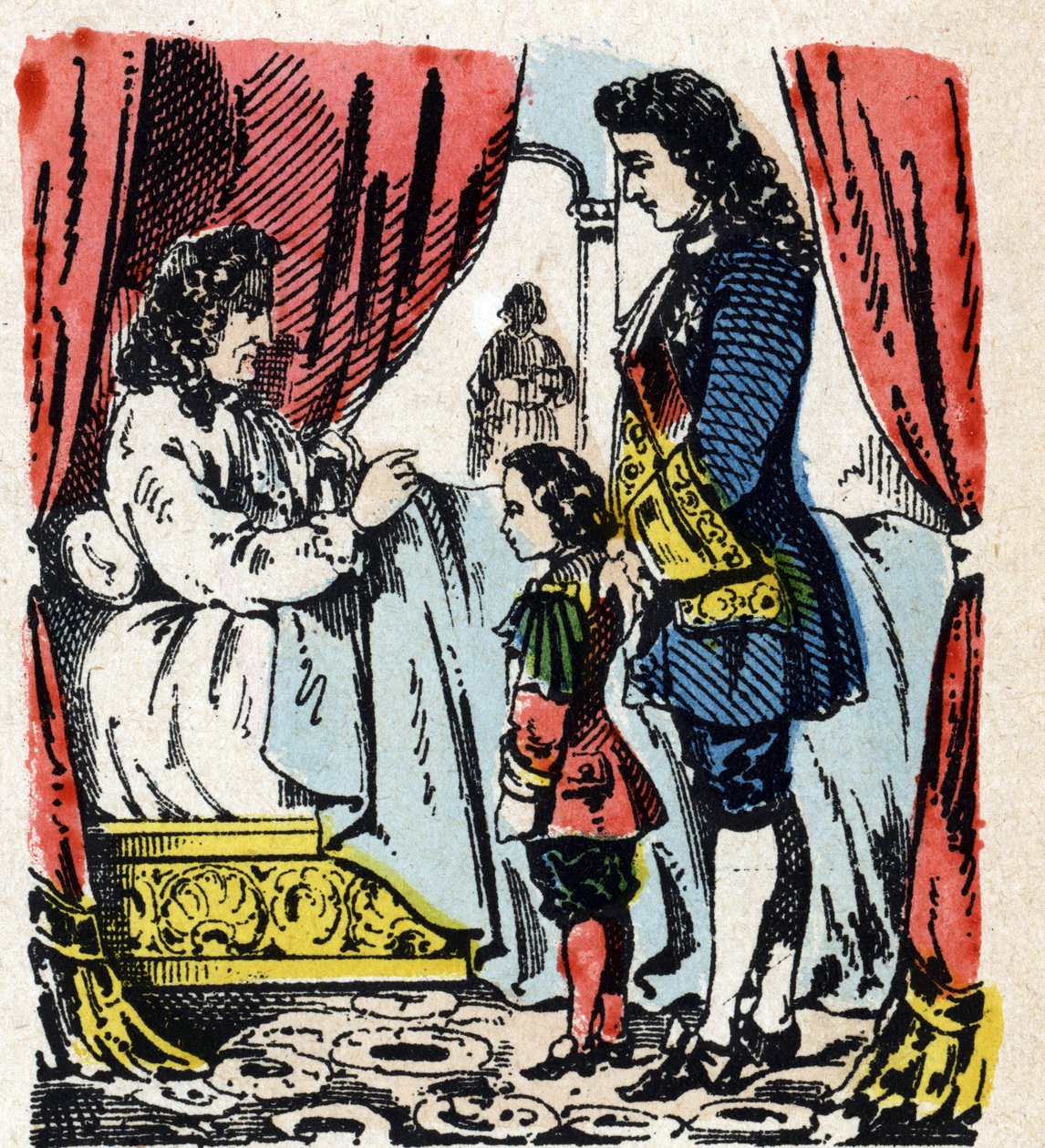 Ludvig XIV kuoli Versaillesissa 1. syyskuuta tekijältä French School