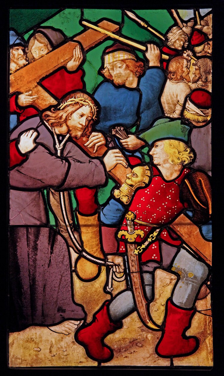 Kuvaus Via Crucis; ex Chapelle Hotel Clunyssa tekijältä French School