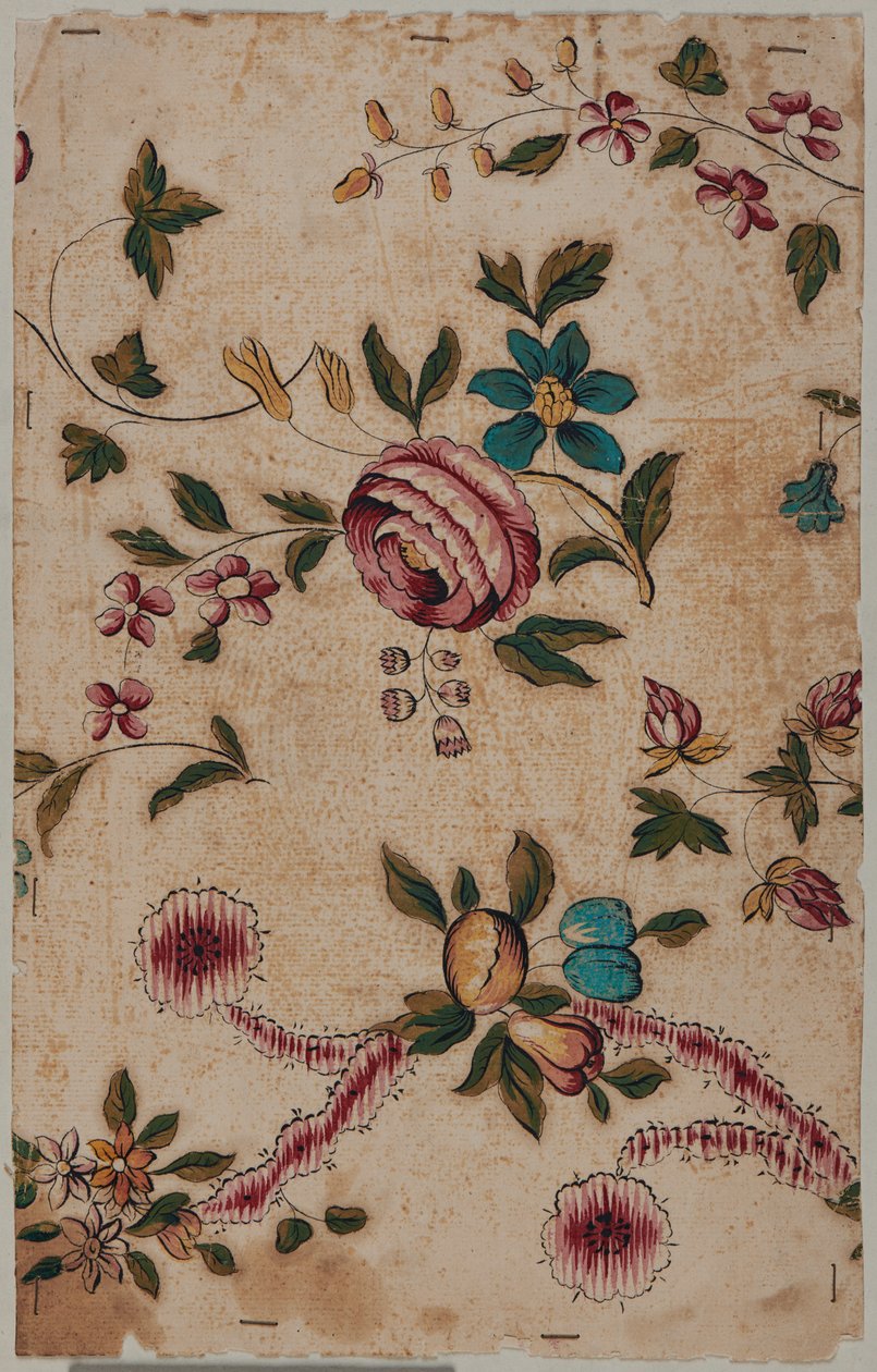 Piirustus, 1700-luvun loppupuoli tekijältä French School