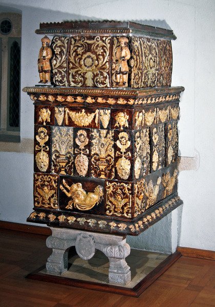 Kotitalousuuni, c. 1705 (keraaminen) tekijältä French School