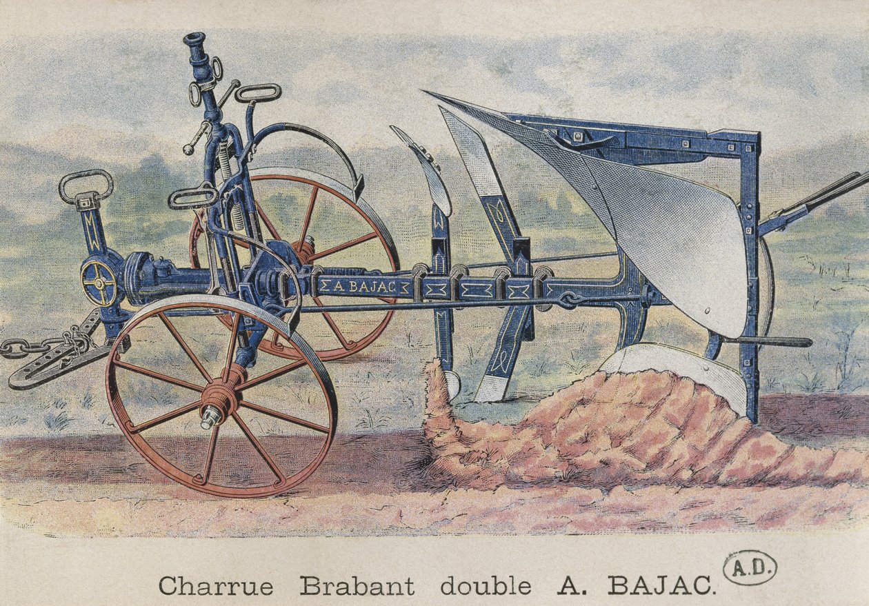 Kaksoiskaura Brabant, jonka keksi Antoine Bajac, n. 1900 tekijältä French School