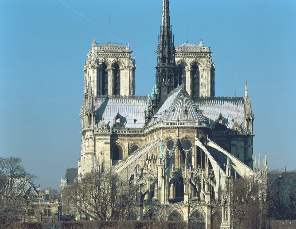 Notre Damen itäpää, 1163-1345 tekijältä French School