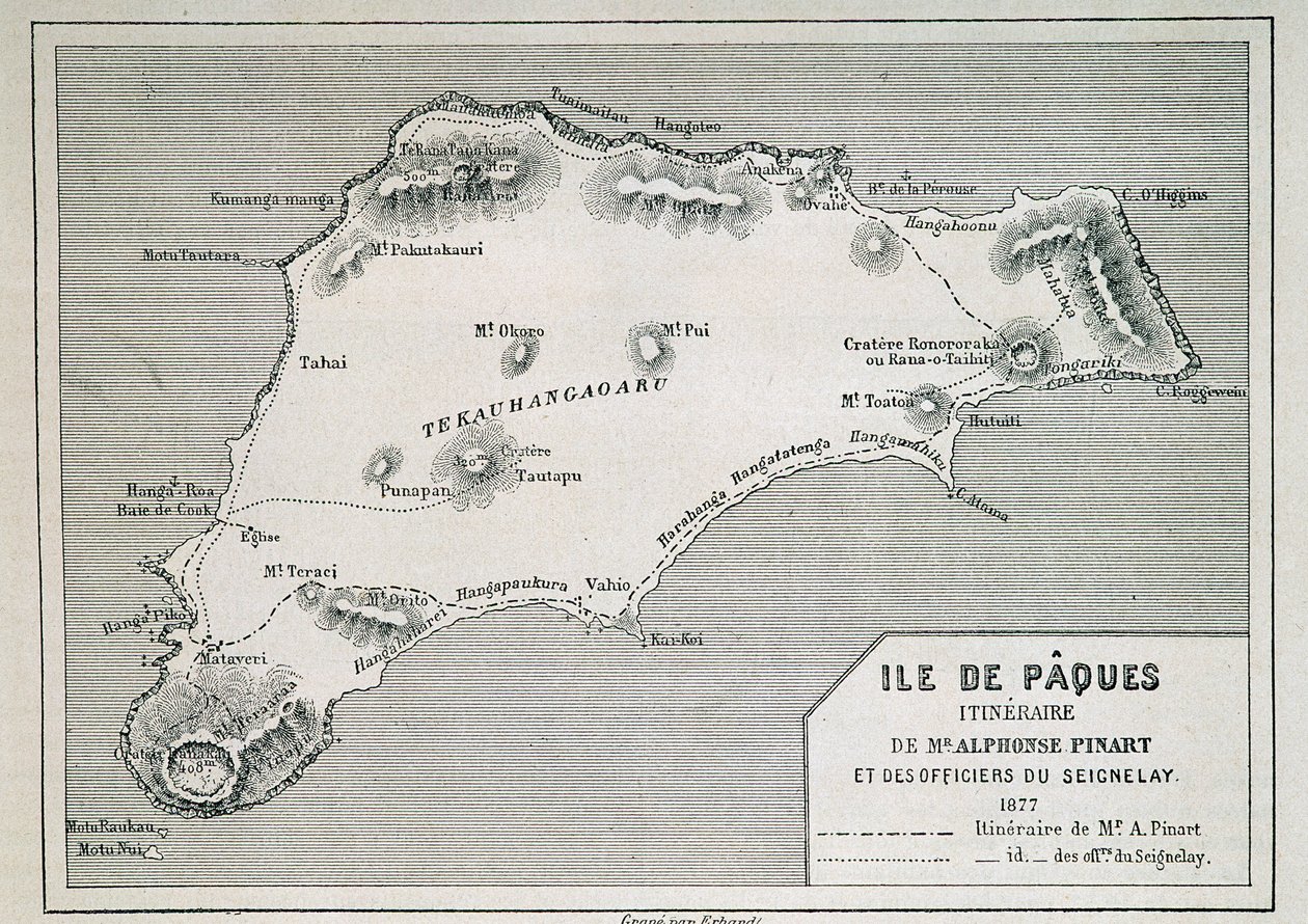 Illa de Pasqua (Rapa Nui): itinerari del Sr. Pinartfinnish tekijältä French School