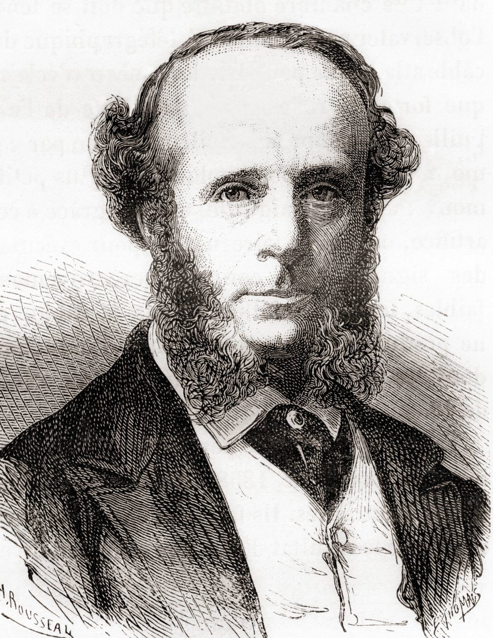 Edward Orange Wildman Whitehouse, Les Merveilles de la Science, julkaistu n.1870 (kaiverrus) tekijältä French School