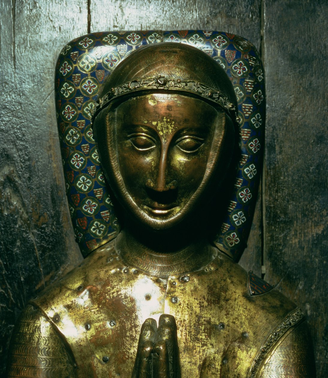 William de Valencen (d.1296) Earl of Pembroken kuva, Limoges (kuparoitu puu) tekijältä French School