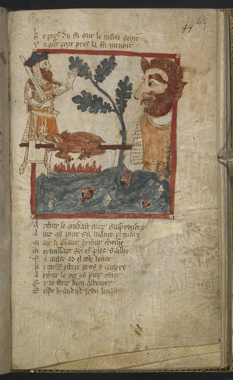 Egerton MS 3028 f.49r Wacen 