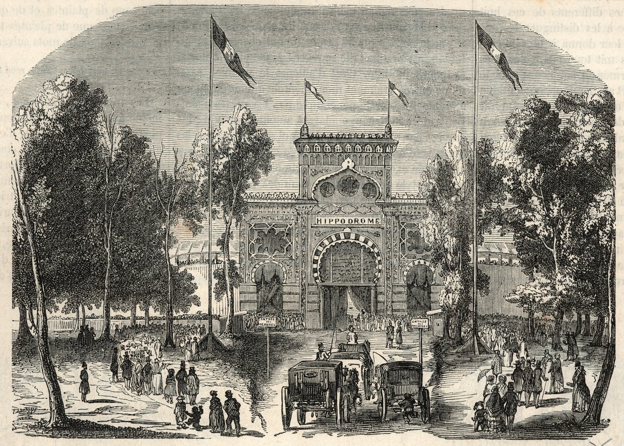 Kaiverrus "Tableau-de-Paris", Edmond Texier 1852 tekijältä French School