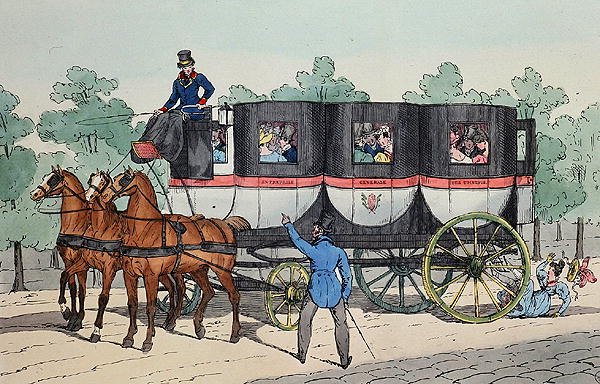 "Entreprise Generale des Umnibus", kaiverrus Delpech, Paris tekijältä French School