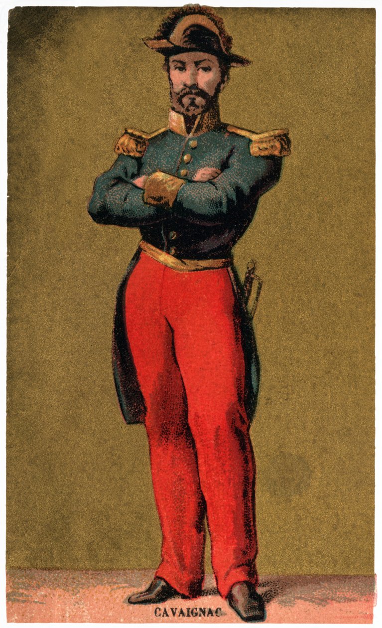 Eugene Cavaignac, n. 1900 (painettu) tekijältä French School