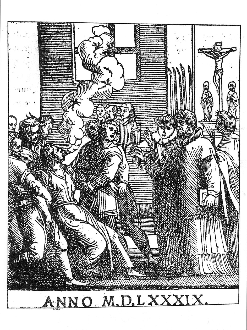 Manatuskohtaus vuonna 1589 tekijältä French School