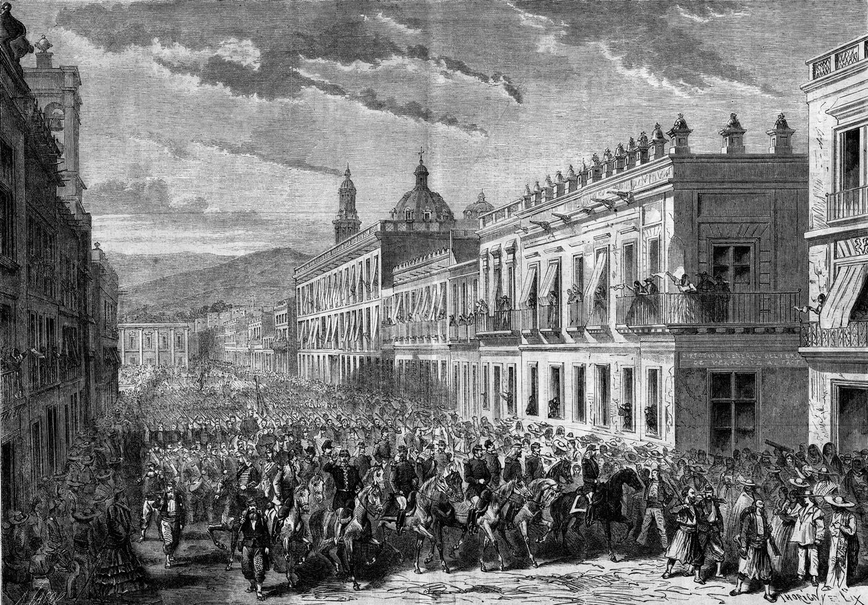Retkikunta Meksikoon (1861-1867): kenraali Francois Achille Bazainen (Francois-Achille) saapuminen tekijältä French School