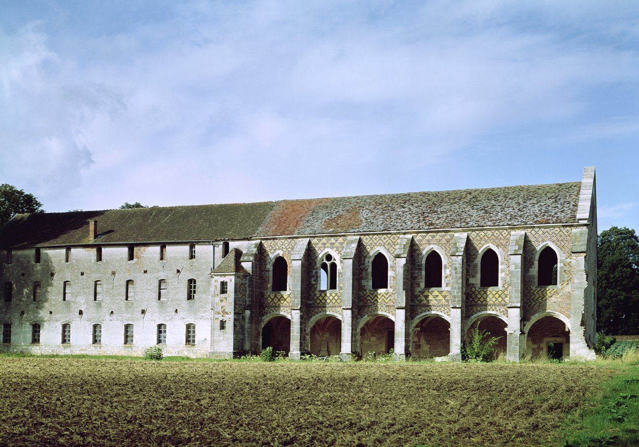 Ulkokuva Cistercian Abbeysta tekijältä French School