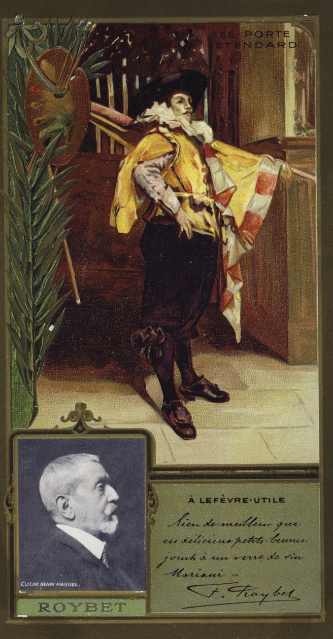 Ferdinand Roybet, ranskalainen taidemaalari (kromoliitti) tekijältä French School