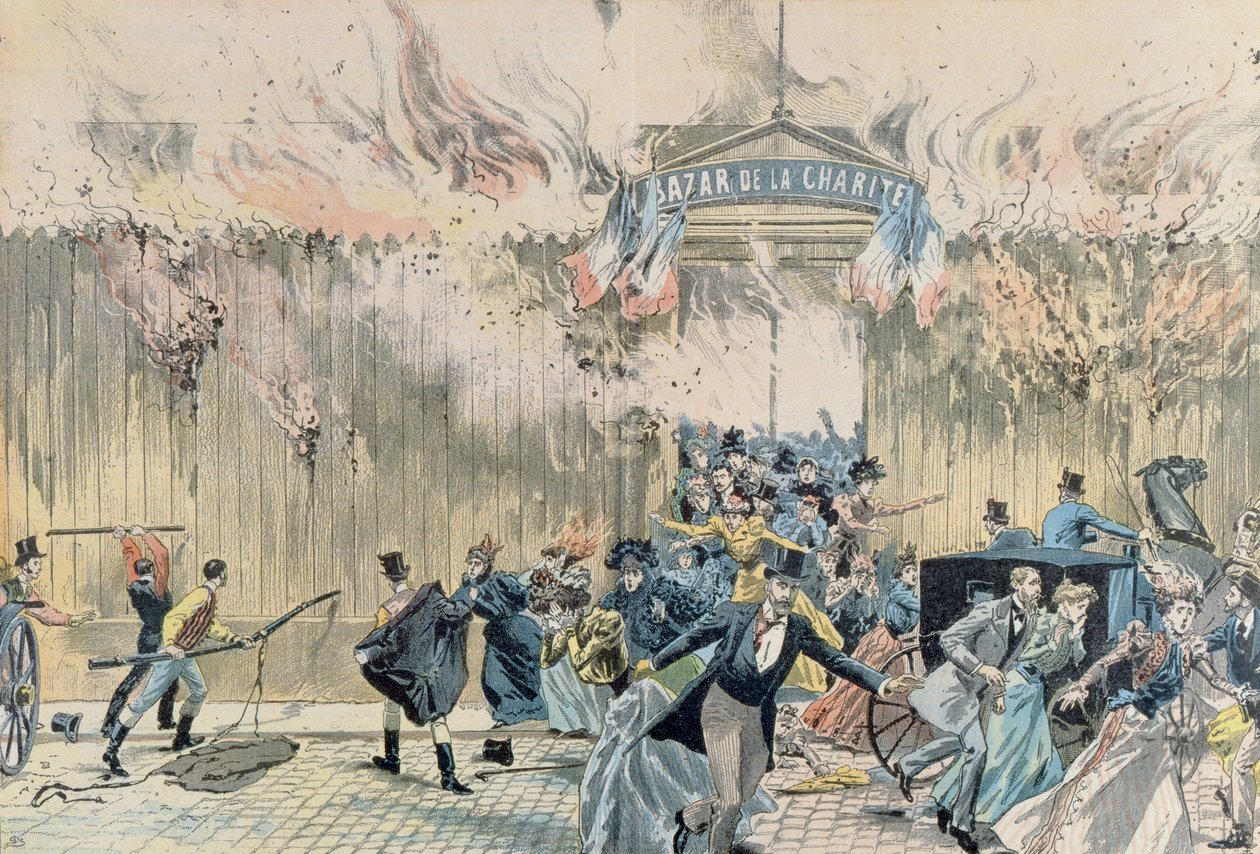 Tulipalo Bazar de la Charitessa, 4. toukokuuta 1897, Le Pelerinistä, 1897 tekijältä French School