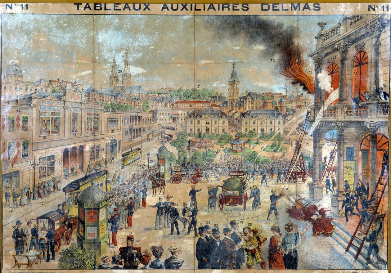 Tuli kaupungissa. sd. 19. painos Delmas. tekijältä French School