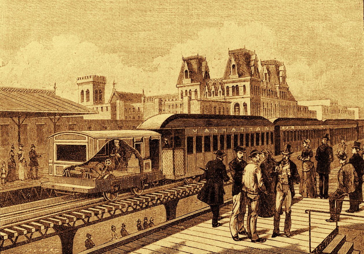 New Yorkin metron ensimmäinen sähköjuna tekijältä French School