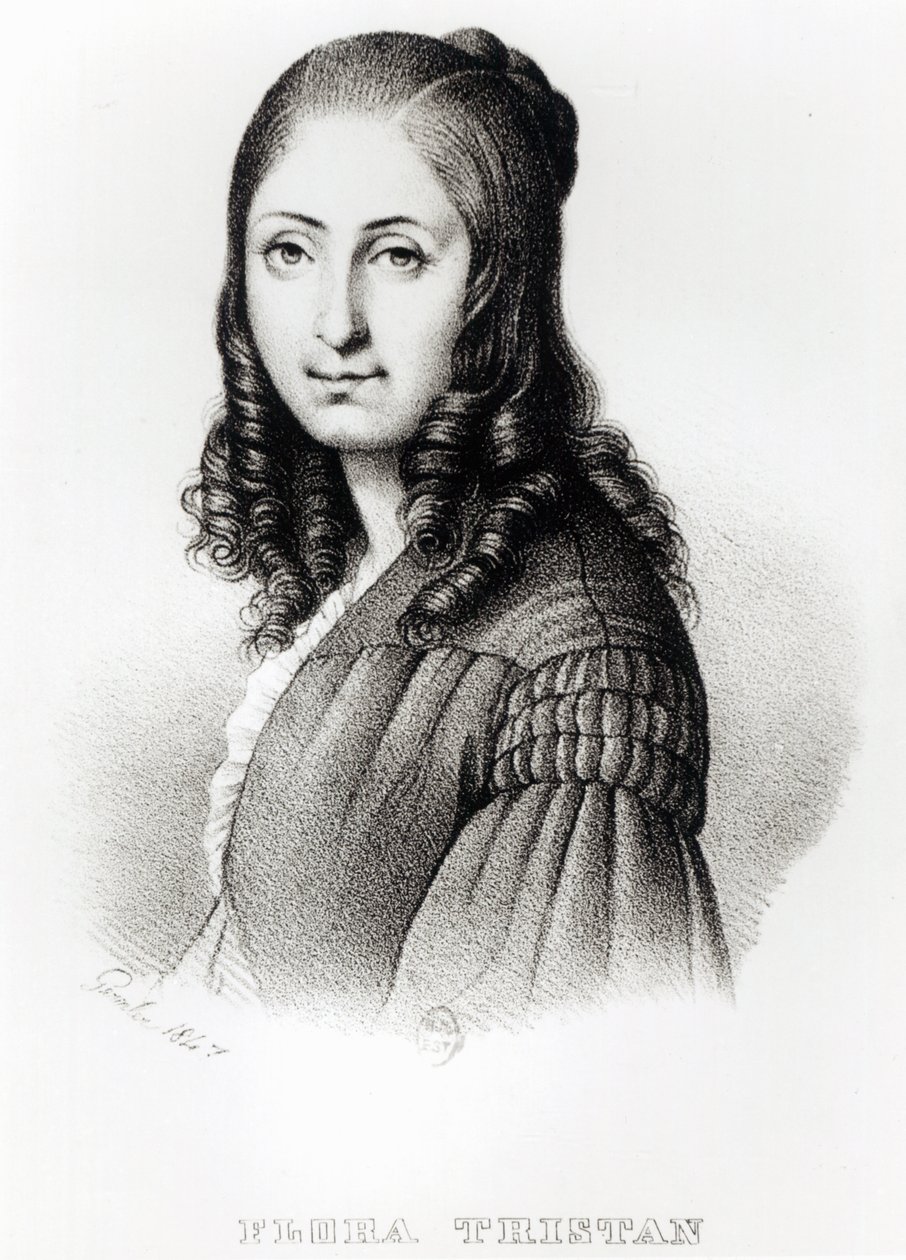 Flora Tristan (1803-44) 1847 tekijältä French School