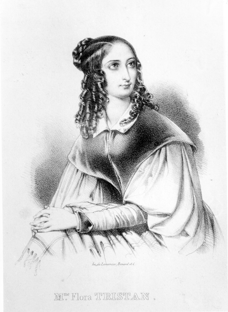 Flora Tristan (1803-44), n. 1848 tekijältä French School