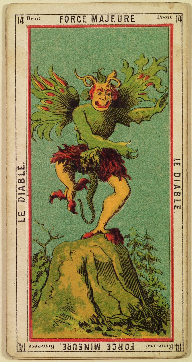 Force Majeure, Paholaisen tarot-kortti tekijältä French School