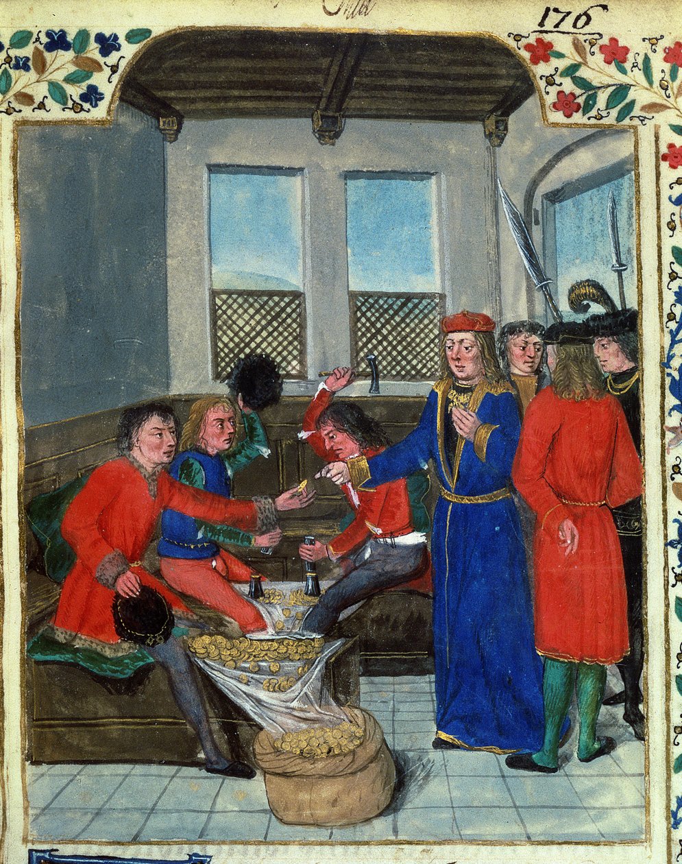 Fr 23927 f.5 Rahan keksiminen ja valmistaminen Nicolas Oresmesin kuningas Kaarle VII:n rahan käyttöä koskevista kuninkaallisista määräyksistä tekijältä French School