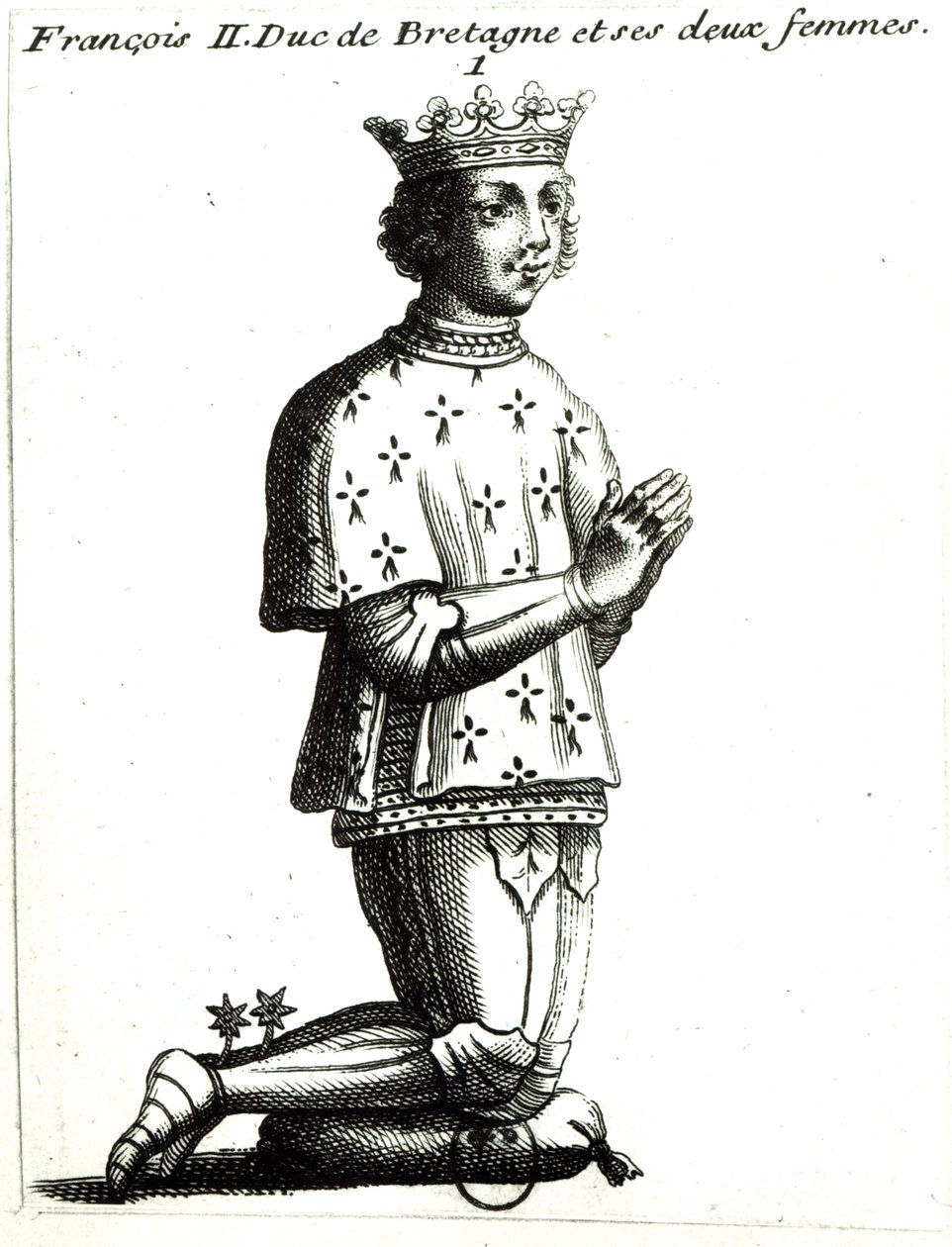 Francis II (1435-88) Bretagnen herttua tekijältä French School