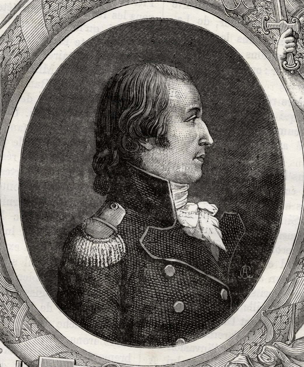 Francois Amedee Doppet Louis Blancin (1811-82) "Histoire de la Revolution Francaisesta" tekijältä French School
