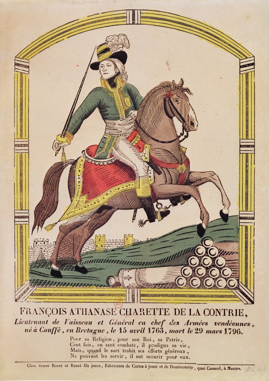 Francois Athanase Charette de la Contrie (1763-96), 1836 tekijältä French School